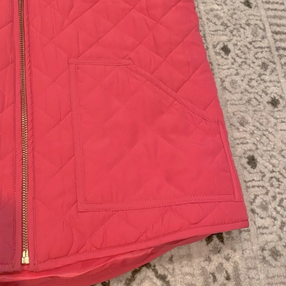Crewcuts Hot Pink Quilted Pink Puffer Vest